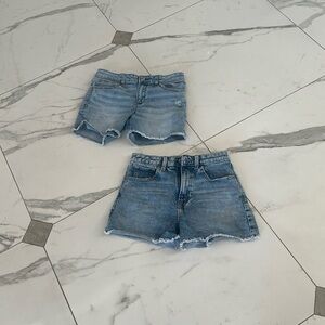 Classic Blue Denim Kids Shorts